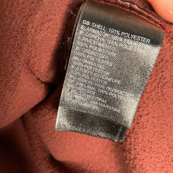 The North Face Pullover Men XXL Caramel Brown 1/4 Zip‎ Fleece Hiking Outdoors - Picture 3 of 10